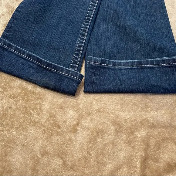 Miss Me Dark Blue Boot Cut Jeans with Embellished Pockets Size 28 - Picture 13 of 13